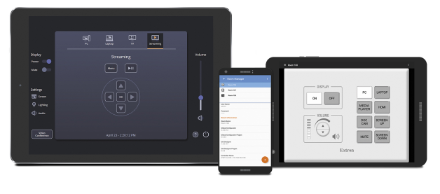 Touch Panel zur Gebudeautomation