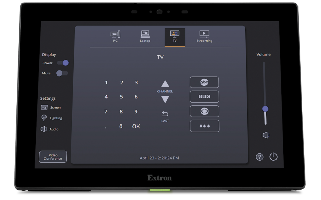 Extron Touch Panel 10
